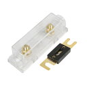 ヒューズホルダー ヒューズ ヒューズボックス ヒューズキャップ ヒューズ 車用 0 4 8 10 ゲージ 130Amp ANLヒューズ付き ANL カーオーディ...