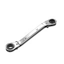 リバーシブルラチェットレンチ 9.5mmx 11mm ダブルボックスエンド Cr-V