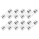 1.5A 250V ガラスヒューズ 5x20mm 遅延ヒューズ UL 認定スローブローヒューズ 家電製品用(10 個パック)