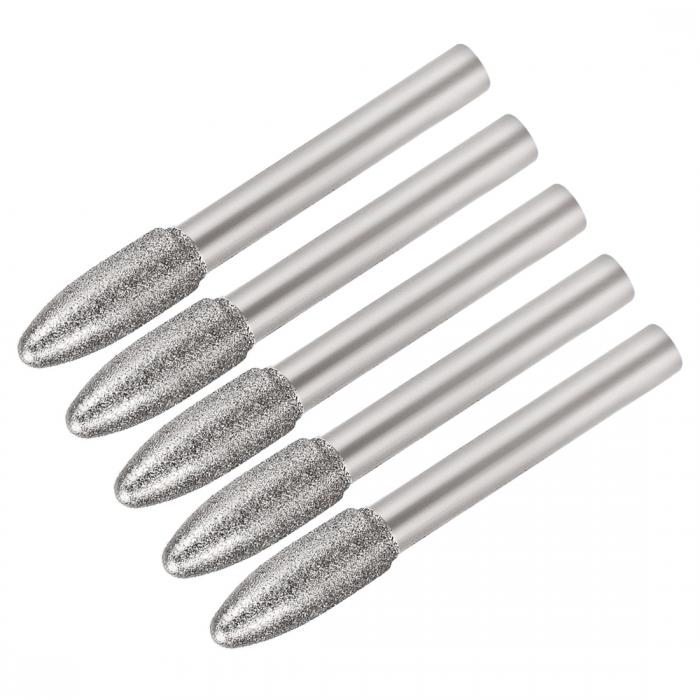 ダイヤモンドバ リビット 150グリット 研削ドリルカービングロータリーツール ガラス石セラミック用 6 ..