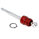 X AUTOHAUX ショートスローシフター ガスケット アルミ製 レッド ショートシフターエクステンション スピードシフトレバー