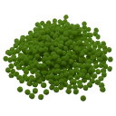 PATIKIL ポンポンボール 1cm 500個 小玉 ボンテン ふわふわ クラフト 毛球 ぽんぽん 髪飾り イヤリング クラフトアート DIY手作り 装飾 手芸材料 クラフト用品 ダーク緑