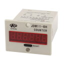 デジタルカウンター 数取り パネル JDM11-6H 6デジタル LED DC24V