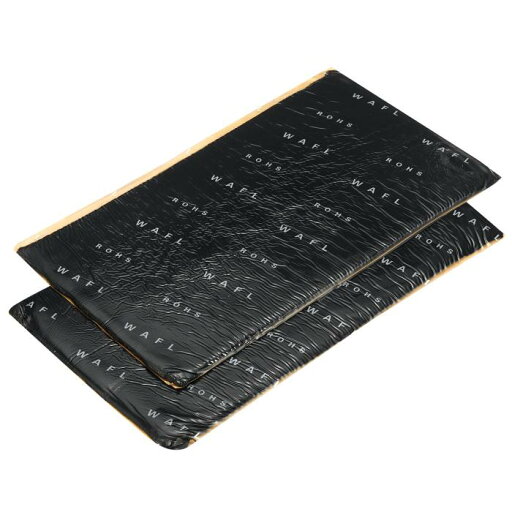 消音マット 制振ブロック ブチルゴム エアコン 冷蔵庫用 220 x 120 x 4mm ブラック 5枚 消音マット 制振ブロック ブチルゴム エアコン 冷蔵庫用 220 x 120 x 4mm ブラック 5枚