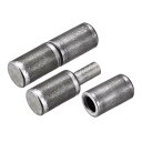 バレルヒンジ溶接 45mm x 13 mm オスーメス 鉄製 ヒンジピン 金属 ホーム ゲート ドア ウィンドウ用 10ペア入り