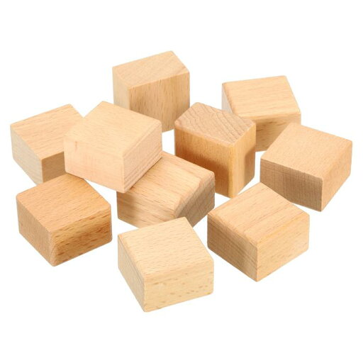 PATIKIL 30x30mm 無地木製ゴム印台 10個セット スタンプ作り DIYクラフト用 ハードウッドブロック スタイル1 茶色 PATIKIL 30x30mm 無地木製ゴム印台 10個セット スタンプ作り DIYクラフト用 ハードウッドブロック スタイル1 茶色