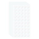 PATIKIL 0.4"両面粘着ドッ ト 350個入りの透明な粘着パテ 壁掛け用の取り外し可能なポスター用粘着パテ