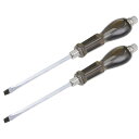 スロットインパクトドライバー 全長 255 mm 磁気 サイズ 150 mm グレー シルバートーン 2個入り(4)