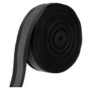 PATIKIL 反射テープストリップ 30mm x 22ヤード 高い視認性の反射テープ 縫い付け用 DIY警告安全生地ウェビング 衣類 レインコート用 黒