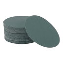 HEROFFIX サンドペーパーフック&ループサンディングシート125x125mmブラック2000グリットラウンド効率的な研磨および研磨自動車製造および修理木工作業