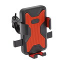 BULLSPANN バイク用スマホホルダー オートバイスクーター用 ハンドルバー電話マウント 回転式自転車スクーター用電話クリップ 9-16.5 cmのスマート...
