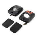Motoforti LEDナンバープレートライト リアライセンスプレートライト タグランプアセンブリ Toy otaに対応 Tacomaに対応 1995-2004 プラスチック 00228-34938 ブラック 2個