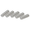 フルスレッドロッド 304ステンレス鋼 右ねじ M10-1.5ねじピッチ M10 x 30 mm 5個