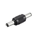 オス-オスDC電源カプラー 5.5mm x 2.1mmオス-オス DC電源ジャック アダプタ バーレルコネクタ 防犯カメラ 5個入り