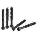 六角ラグネジ 8 mmx70 mm 炭素鋼 プラスヘッド ハーフスレッド セルフタッピングボルト デッキ構築用 材木結合用 5個入り