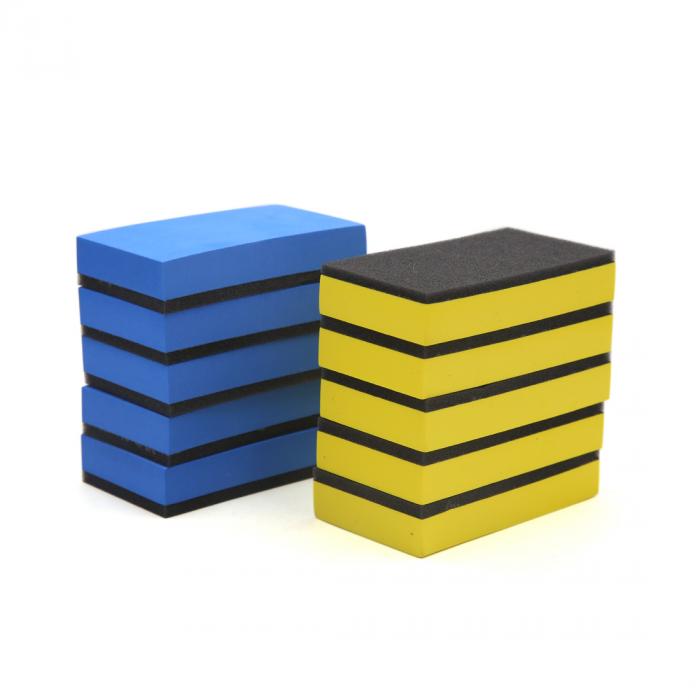 カーポリッシングパッド 汎用 化合物 EVA 自動車 ワックス 研磨パッド バフ ツール 10個入り