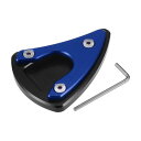 X AUTOHAUX 1セットのオートバイキックスタンドパッドサイドスタンドブラケットフットエクステンションエンラージャープレートサポート VESPAに対応 G...