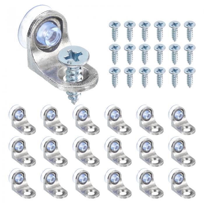 マウンティングブレース固定ガラス棚ブ ラケット 0.79 x 0.53