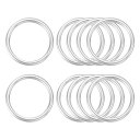 316ステンレススチール溶接Oリング 10個セット 45mm/1.77
