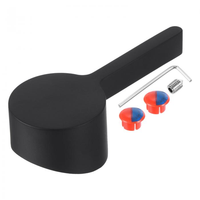 シングルレバー蛇口ハンドル 35 mmカートリッジ用 亜鉛合金 蛇口ハンドル交換用 キッチン バスルーム ..