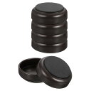 滑り止め家具パッド 8個セット 60mm - ゴム製家具足カップ 丸い家具脚保護カップ ハードウッドフロア用スライダー(茶色)