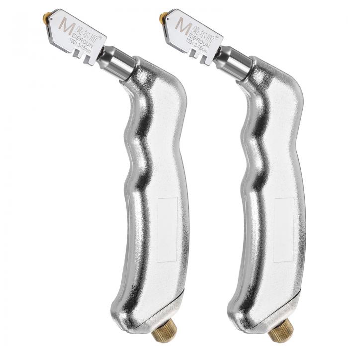 ガラスカッター ピス トルグリ ップ オイルフィード タングステンカーバイド ステンドグラス切断ツール..