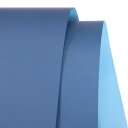 フラワーラッピングペーパー 防水フローラルラップ ダークブルー&スカイブルー ギフトパッケージ 22.8 x 22.8インチ DIYクラフト ブーケパッケージ ...