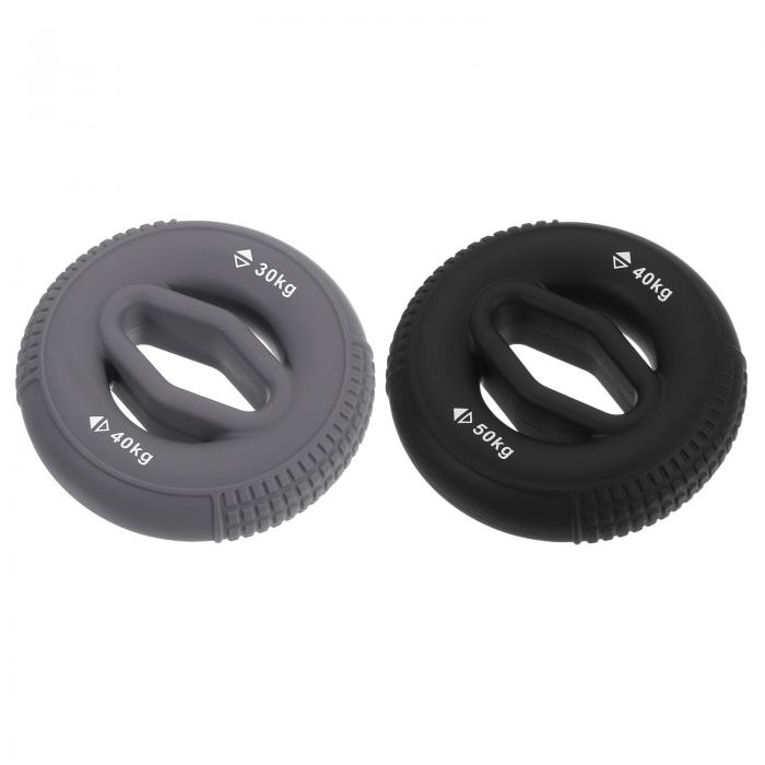 ハンドグリ ップ強化器 30-40/40-50kg シリコン製グリ ップ強度トレーニング ストレス解消＆ロッククラ..
