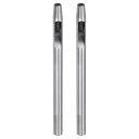 2個セット レザーホールパンチ 4.5mm 直径丸型 45#鋼製 レザーウォッチバンド レザークラフト 衣類 ハンドバッグ 生地用ベルトパンチャー