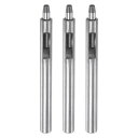 3個セットのレザーホールパンチ 3.5mmの直径の丸パンチ グロメットスナップリベットセッター レザークラフト 衣類 ハンドバッグ 生地 カーテン用