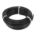 HEROFFIX 1 Pcs グラウンドワイヤー 完全絶縁&ソフトタッチジャケット パワーワイヤー 30m ブラック TC 16AWGに対応 4コンダクター