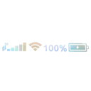 TUCKBOLD 反射バンパーデカール レー ザー長方形 5G WIFI信号パターン 反射カーステッカー パーソナライズデコレーション