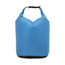 CAPASTEC ドライバッグ 防水バッグ M-容量:5L スタッフバッグ 完全防水 バッグ 小さめ トートバッグ 撥水 アウトドア 海 ブルー