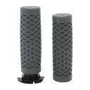 Motoforti 7/8インチ(22mm)15/16インチ(24mm)オートバイハンドグリップカバーキット 非滑りTPUハンドルバーグリップ オートバイスクー...