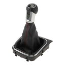 HOPESPANNER 2004-2009年用のVWに対応 Golf 5 MK5 GTI GTD R32向けの6速マニュアルギアシフトノブとカバー プラスチック...