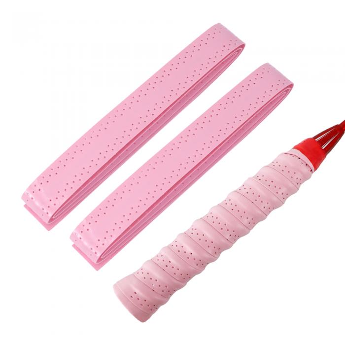 CAPASTEC グリップテープ テニス バドミントン 2本セット 多孔型 凸凹仕様 グリップ テープ 衝撃吸収 通気性抜群 ラケット用 ウェットタイプ ライト...