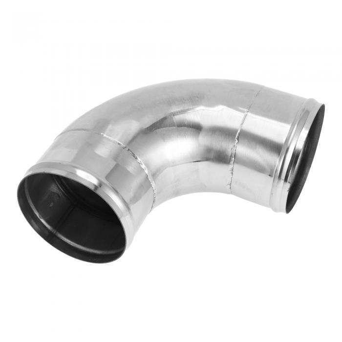 Motoforti 90度マンドレル排気管 ビー ドロール付きDIYカスタムカーモディファイド排気パイプチュービ..