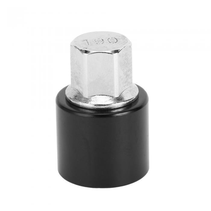 VekAuto ホイールロックナットはボクスホールやオペルに対応し耐久性のある＃190合金鋼製のブラック防犯ネジナットリムーバルキーソケットです。