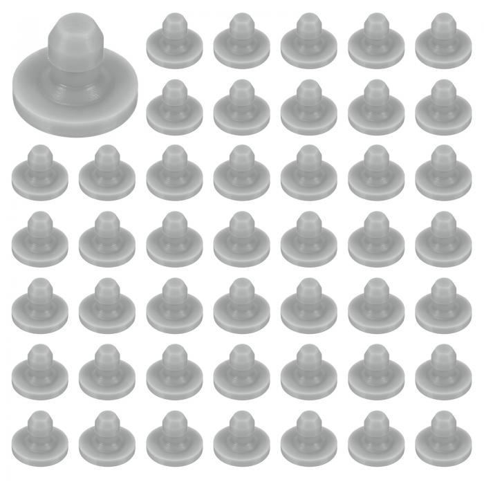 M METERXITY 50個入り シリコンホールプラグ 2.5-3 mm 穴用スナップロックホールプラグ 丸い穴用ラバー..