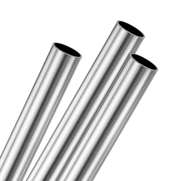 M METERXITY 300mm 304ステンレス鋼チューブ 3本パック 外径12mm 肉厚1mm シームレスステンレス鋼チューブ 建設/機械加工/DIYクラフト用 金属直管 [0.47x0.04x11.8