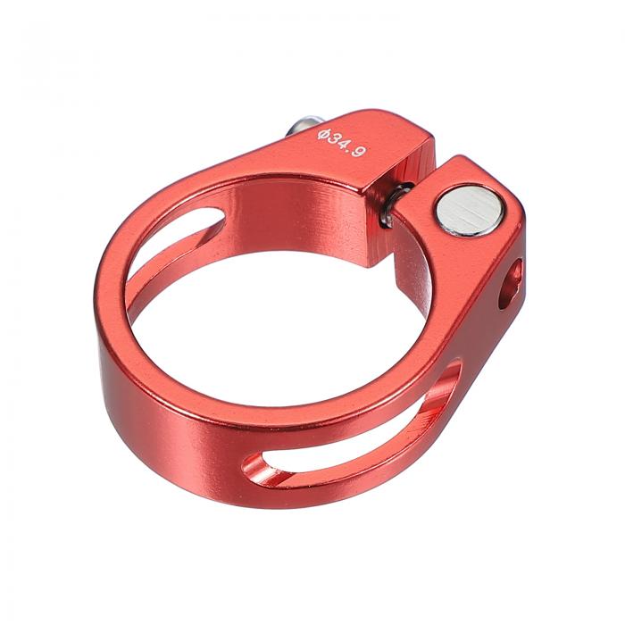 PATIKIL 34.9mm サイクル 自転車シートポストクランプ、アルミ合金シートチューブクリップ 自転車クイ..