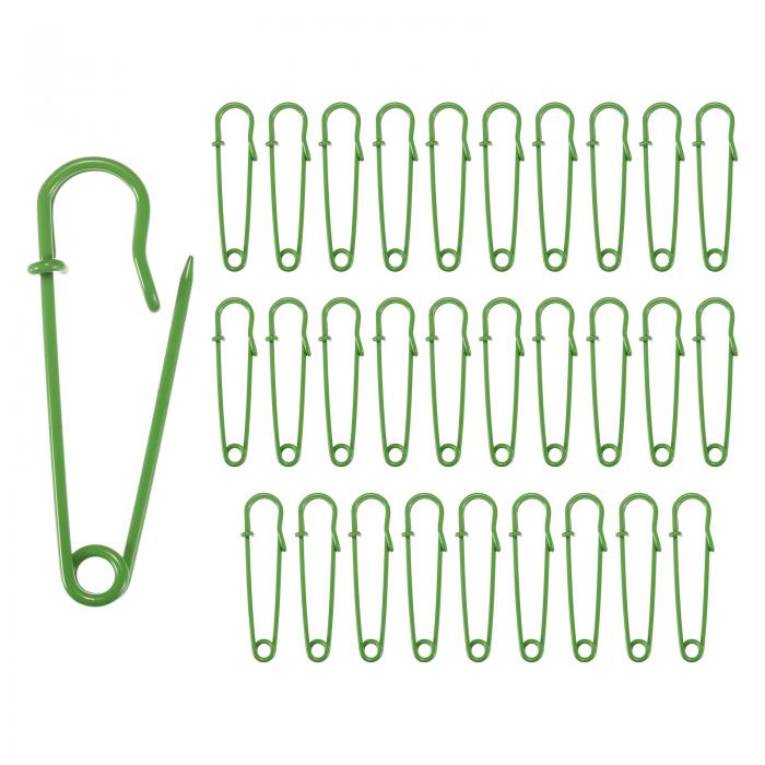 M METERXITY 30パック 大型安全ピン 2"スプリングロックピン毛布バルクピンファッション/服/裁縫/キル..