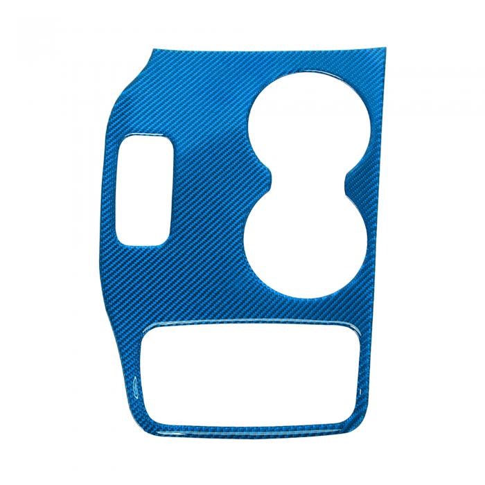 TUCKBOLD ジープに対応グランドチェロキー2014-2015用のABSギアシフトノブボタンカバー コンソールギアパネルコントロールデカールトリムステッカー インテリアアクセサリー ライトブルー