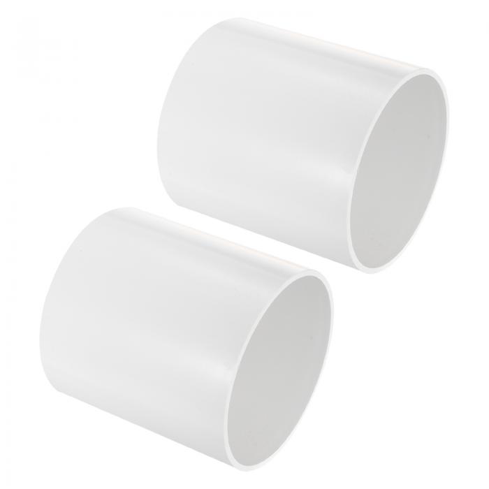PATIKIL 6-5/16" PVCパイプ継手カップリングアダプター 2パックストレートパイプスリップソケットコネ..