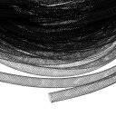 M METERXITY メッシュチューブリボン25ヤード 8mmエラスティックファブリックリボンメッシュチュービング クラフト/ギフトラッピング/花束/ウェディ...