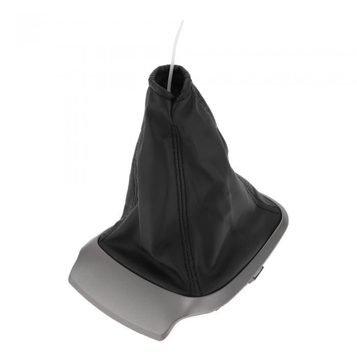 HOPESPANNER Chevyに対応ソニック2012-2020用のギアシフトスティックゲーター車用ブラックギアスティックノブカバーブーツシフトカバーフォーレザー1個
