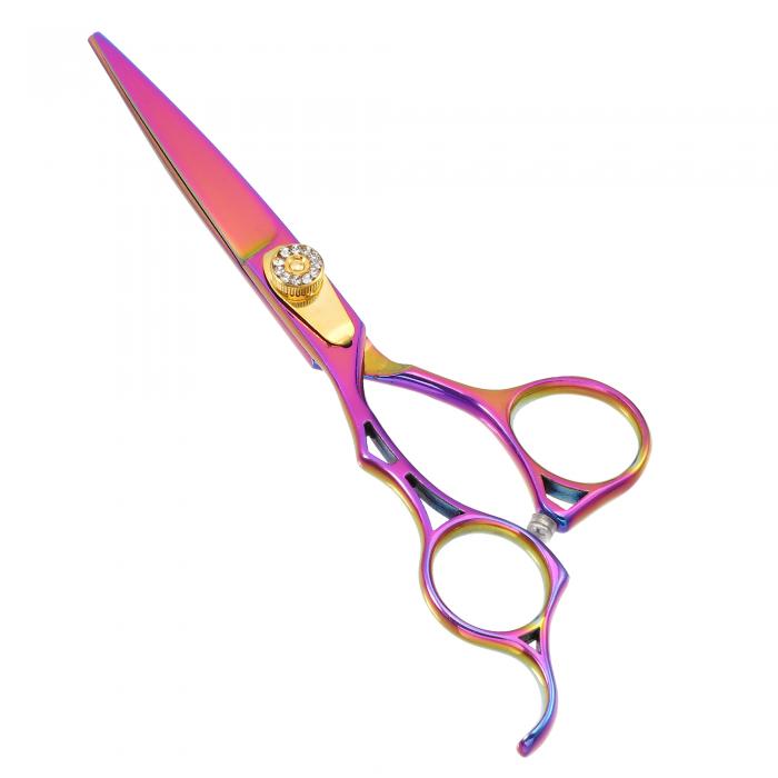 VOCOSTE ヘアはさみ ヘアカットはさみ 理髪はさみ ステンレス鋼かみそり マルチカラー