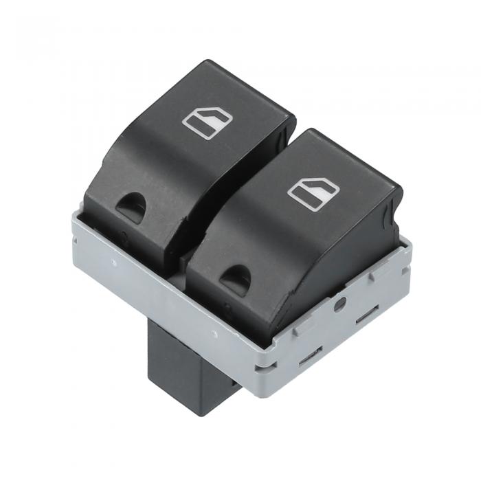 ACROPIX VWに対応 Polo 9N 2002-2009およびseatに対応 Ibiza 2002-2009用フロント左ドライバーサイドパワーウィンドウスイッチウィンドウコントロールスイッチ - 1個セット