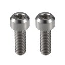 ACROPIX M5x14mm シルバートーン ユニバーサル 自転車 バイク ステム シートポスト クランプ ディレイラーグリッ プ ボルト スクリュー - 2...