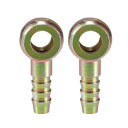 A ABSOPRO ユニバーサルバ ンジョーボルト 10mm 内径 10mm 外径 バ ンジョーボルトホースバーブフィッティングアダプター モーターサイクル カ...